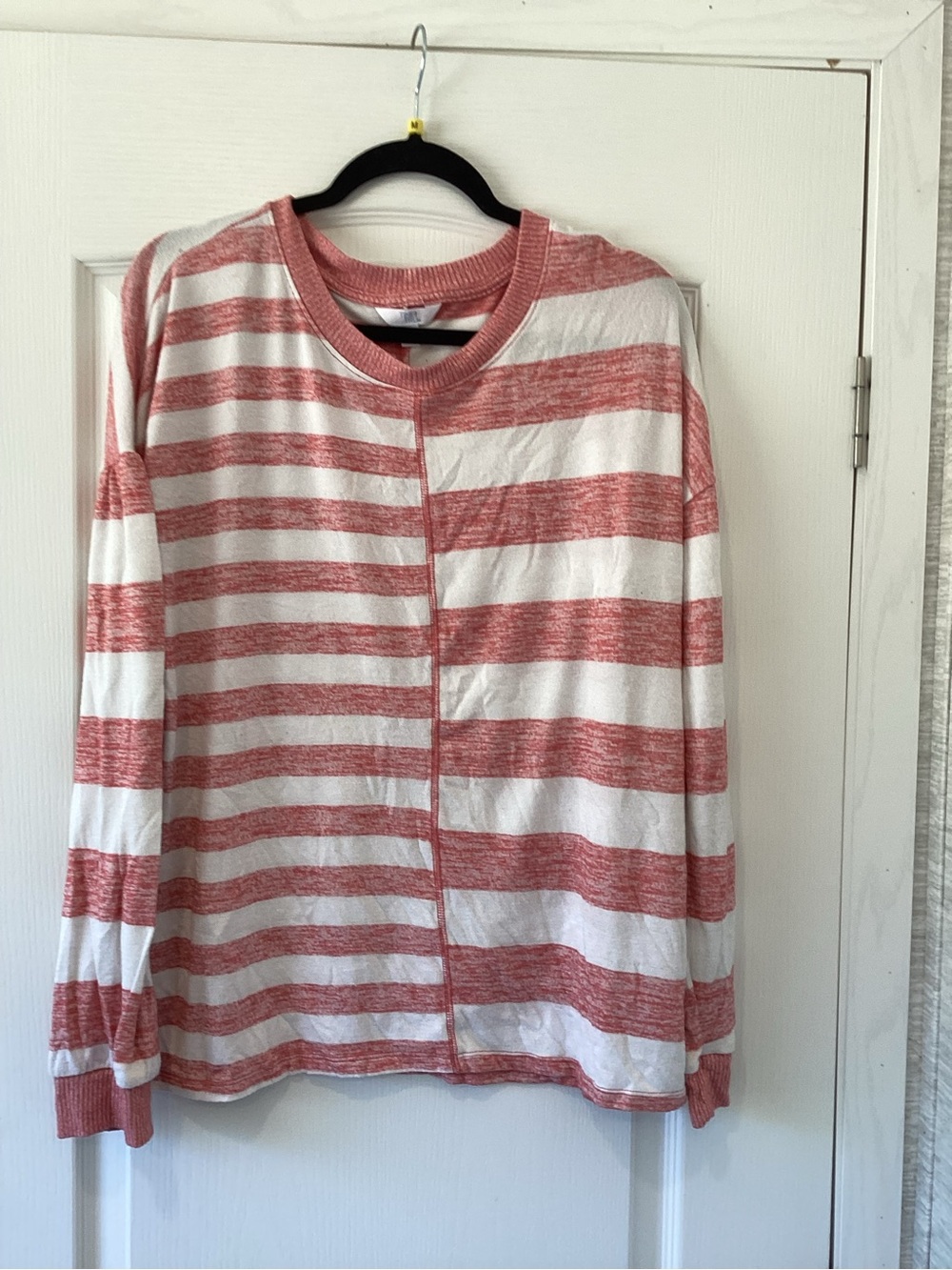 Time and Tru Long Sleeve Striped Shirt XL EUC